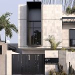 طراحی نما با متریال سنگ