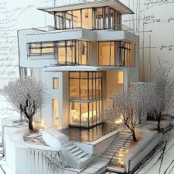 طراحی معماری با هوش مصنوعی شخصی‌سازی‌شده