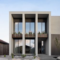 طراحی نمای ساختمان یک طبقه مدرن یا کلاسیک